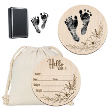 Mayyi Geburtsanzeige fr Neugeborene, personalisierte Baby-Ankndigung, individuell graviertes Baby-Namensschild aus Holz, Foto-Requisiten fr Neugeb