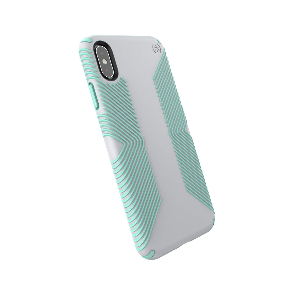 Speck Products Presidio grip iPhone Xs Max case  Dolphin greyAloe gree