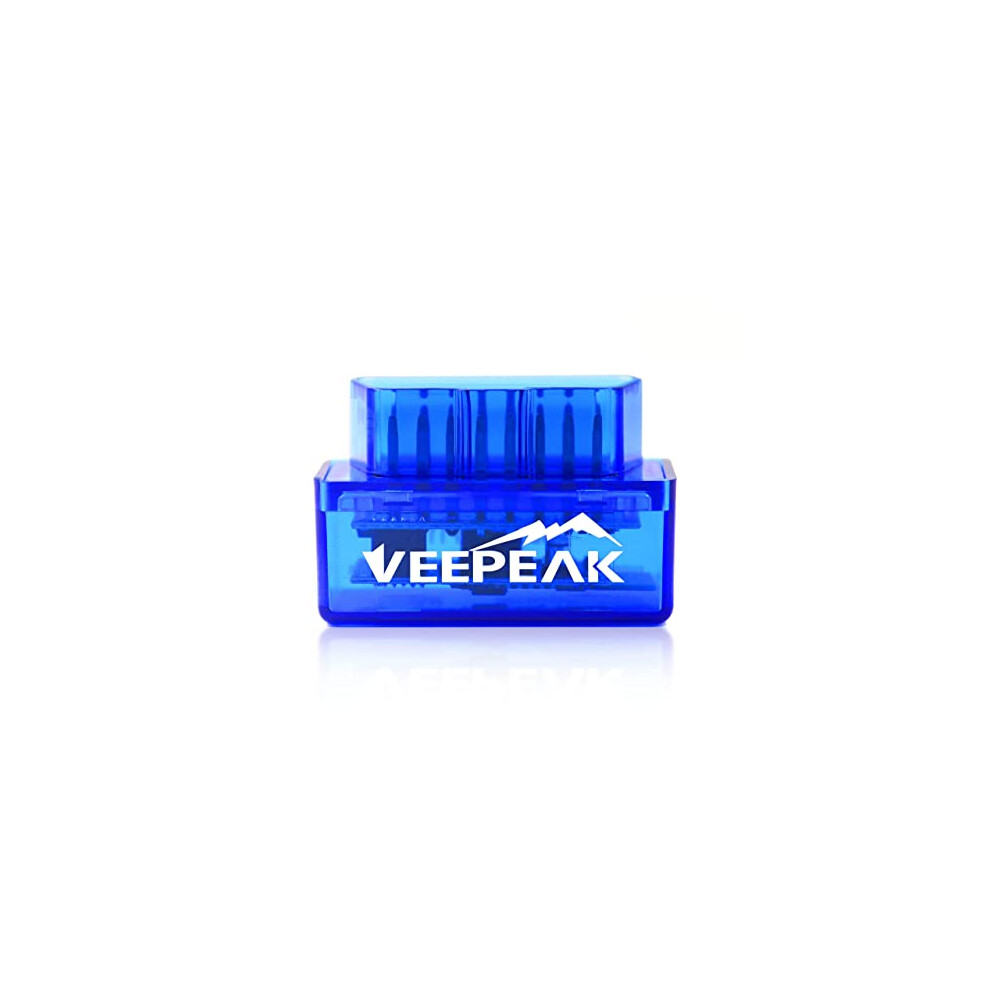Veepeak Mini Bluetooth Obd Ii Scanner For Android Only Auto Check Eng 6438083743141
