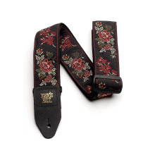 Ernie Ball Jacquard Gitarrengurt Red Rose (P04142)