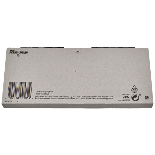 Perma-Sharp Double Edge Sicherheitsrasierklingen 100 count 20 count (Packung