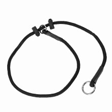 Dingo gear choke collar for Dog Training Handmade of cord with 2 Limit