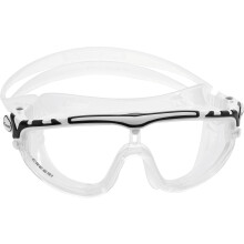 cressi Adult Wide View Swim Mask Skylight: made in Italy clearWhiteB