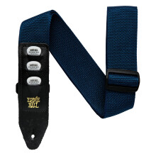 Tracolla per chitarra Ernie Ball Pickholder Polypro blu navy (P04236)