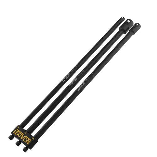 LEXIVON Impact grade Socket Adapter Set  12 Extension Bit With Holder