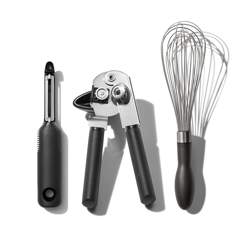 OXO good grips Stainless Steel Essential 3-Piece Kitchen gadget Set