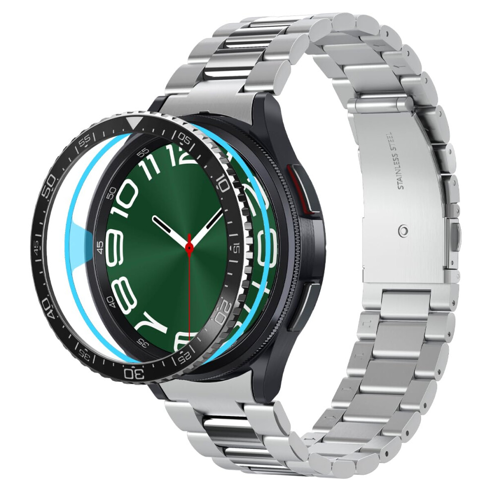 Spigen Bezel Tune Designed for Samsung galaxy Watch 6 classic 47mm Bez