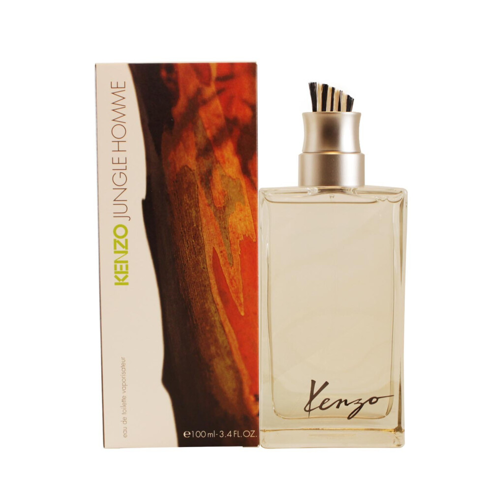 Kenzo Jungle Eau De Toilette Spray 34 Oz 100 Ml for Men   clean