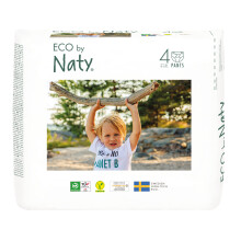 Eco by Naty Pull Ups - Hypoallergenic and chemical-Free Pants Highly