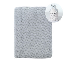cREVENT 30X40 Soft cozy Warm Baby Blankets for Boys girls Solid color