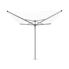 Brabantia Topspinner Outdoor 4 Arm Spinning Clothesline (164 ft/ 1.8""
