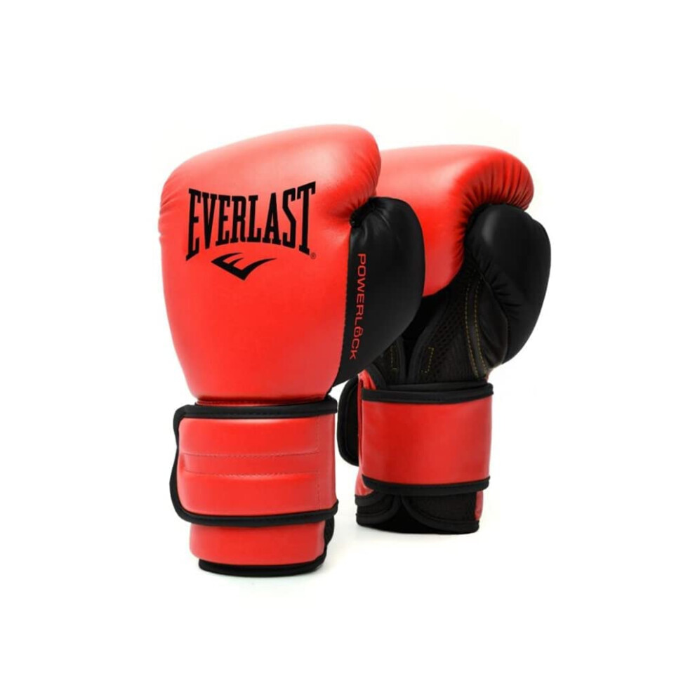 Everlast PowerLock2 Training Glove 16Oz Red/Black