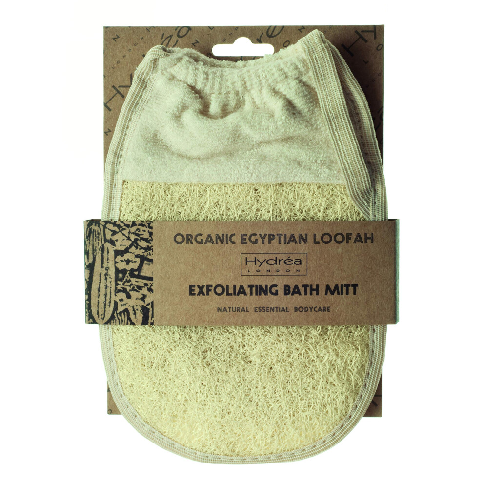 Hydrea London Organic Egyptian Loofah Exfoliating Glove