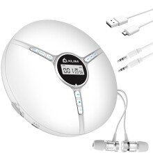 KLIM Discman Portable CD Player with a Built-in Battery - New 2023 Ver