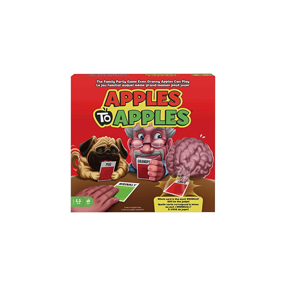 Mattel Games Apples to Apples Party in a Box Family Game with over 500