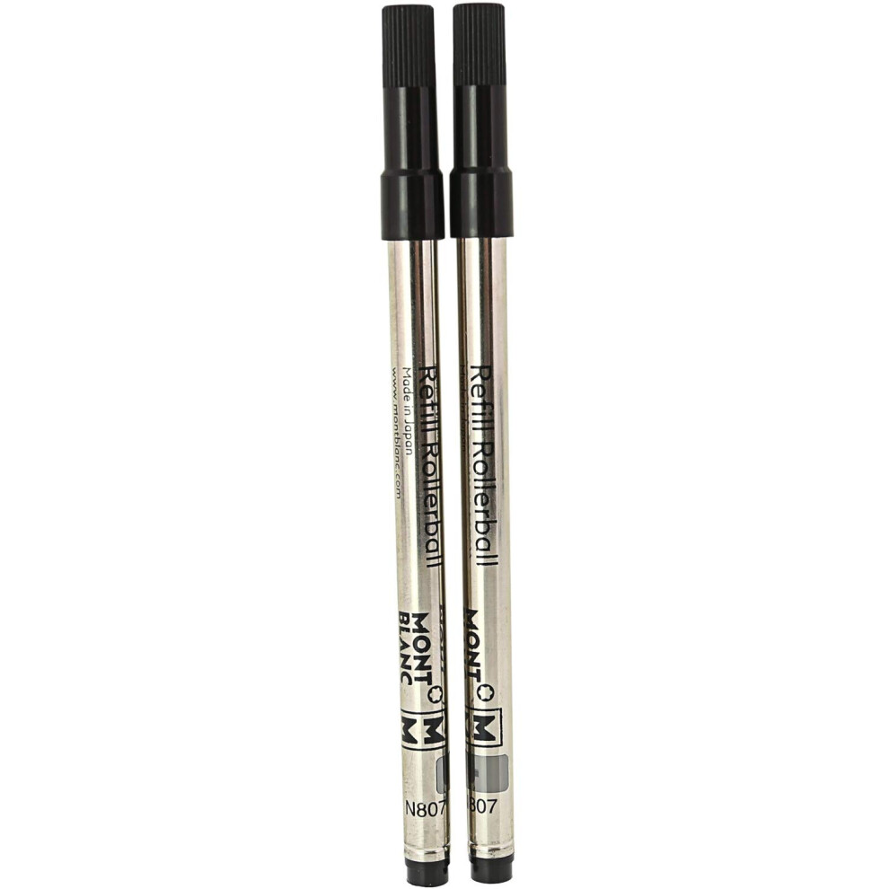 Montblanc Rollerball Refills - Quick-Drying Pen Refills for Montblanc