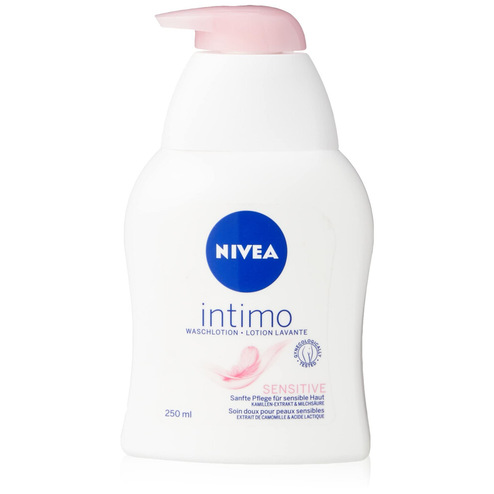 Nivea Intimo Sensitive Intimate Wash Lotion 250 ml / 8.3 fl oz (with p