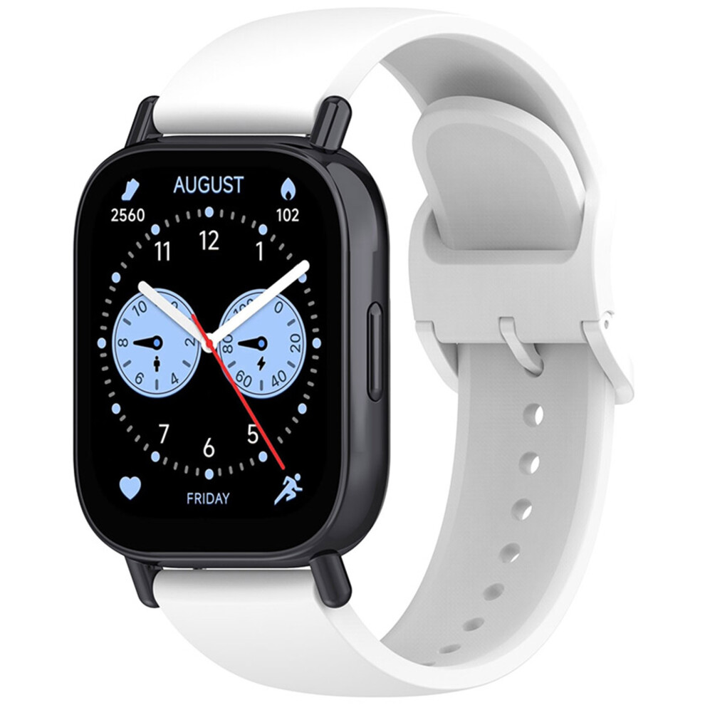 (White) Watch Strap Silicone Watch Band For Redmi Watch5 Lite White 663250736381