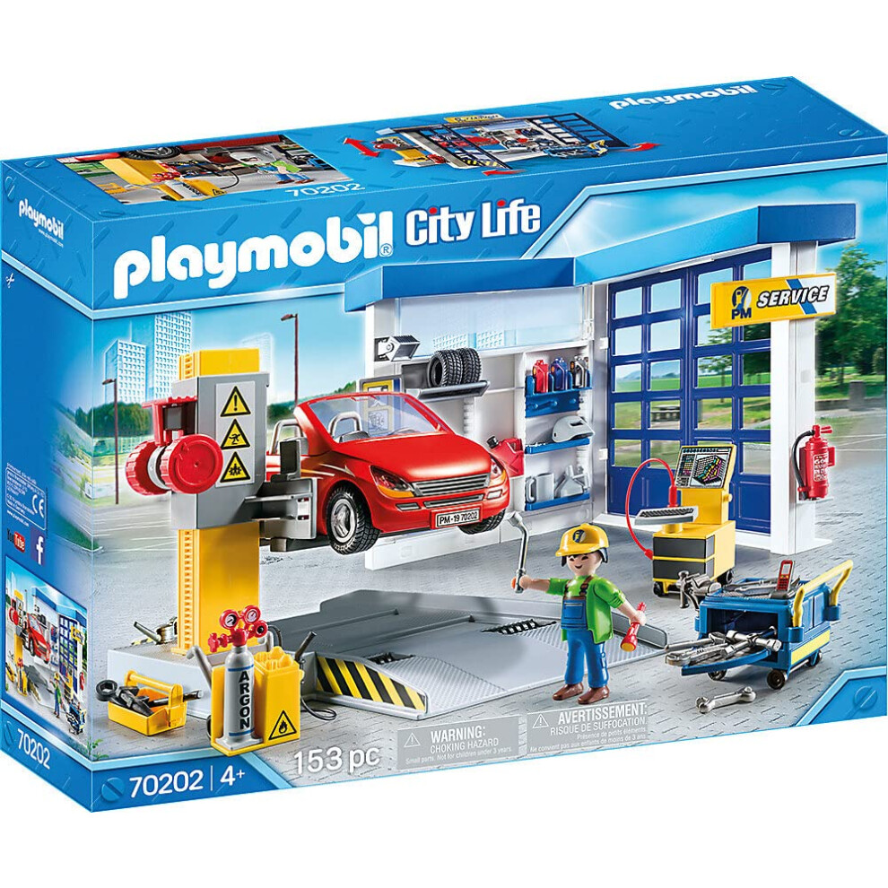 Playmobil Car Repair Garage