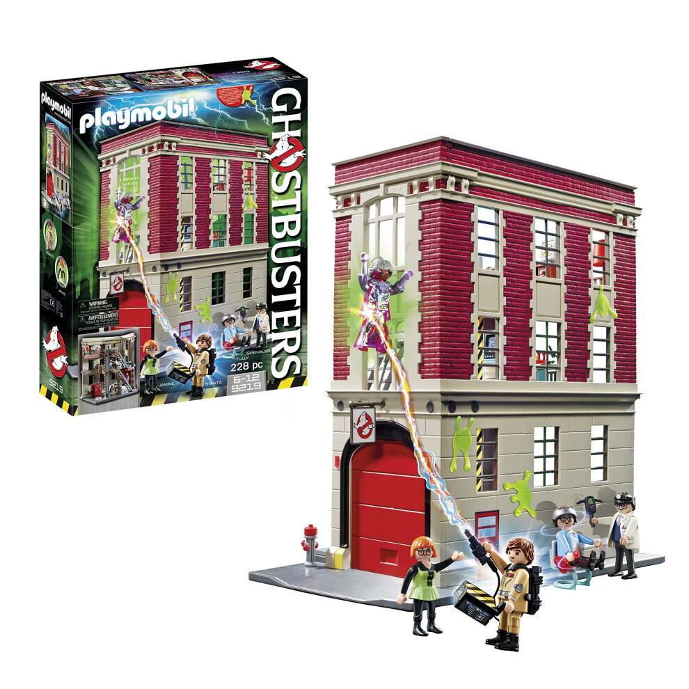 Playmobil Ghostbusters Firehouse