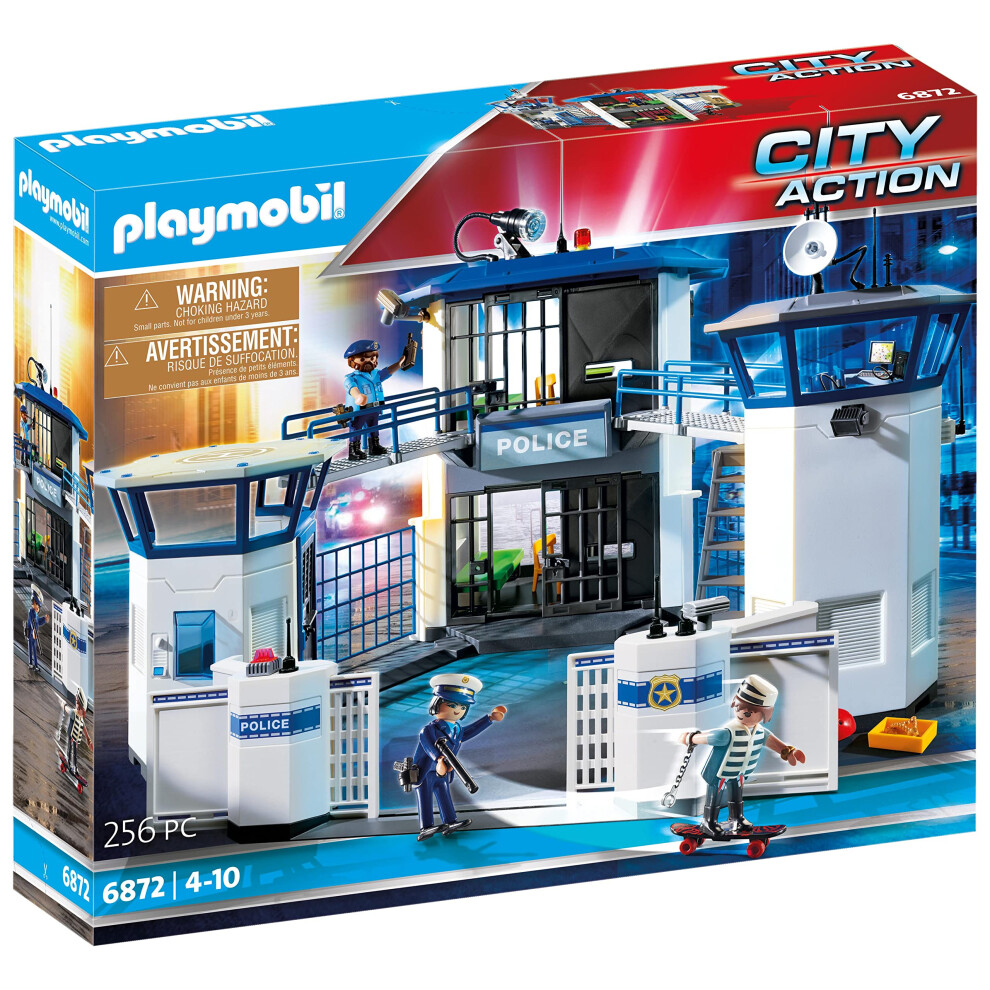 PLAYMOBIL 6872 Police Command Center with Prison