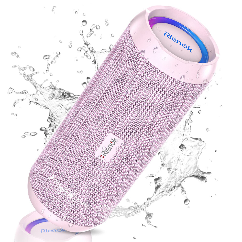 RIENOK Portable Bluetooth Speaker 30W Dual Pairing True Wireless Stere