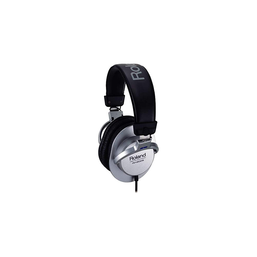 Roland Studio Quality Monitoring Headphones (Rh-200S) Silver 761294401408