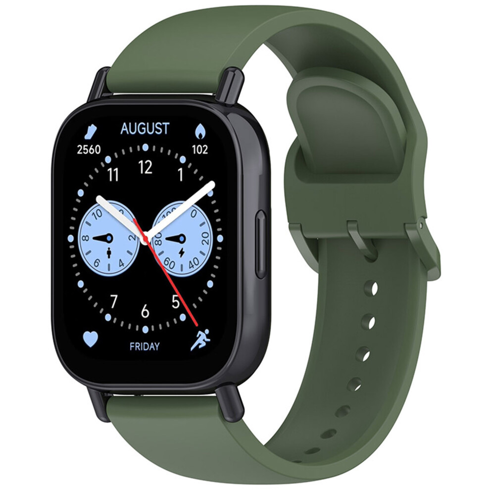 (Dark ) Watch Strap Silicone Watch Band For Redmi Watch5 Lite Green 663250736404