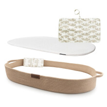 Yunioo Deluxe Baby Changing Basket with Extra Travel Diaper pad Foam