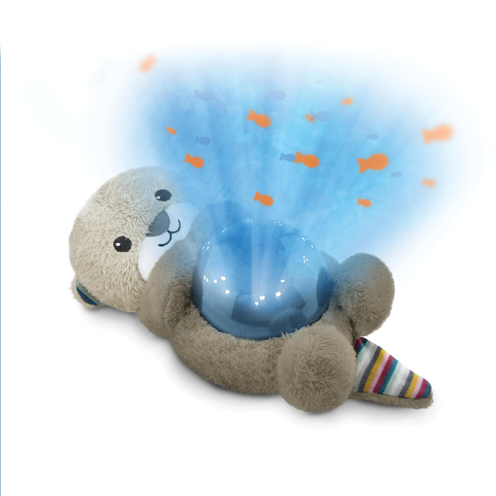 Photos - Bottle Teat / Pacifier Zazu Kids Otto The Otter LED Night Light Projector - Ocean Theme with ZA-OTTO-01 