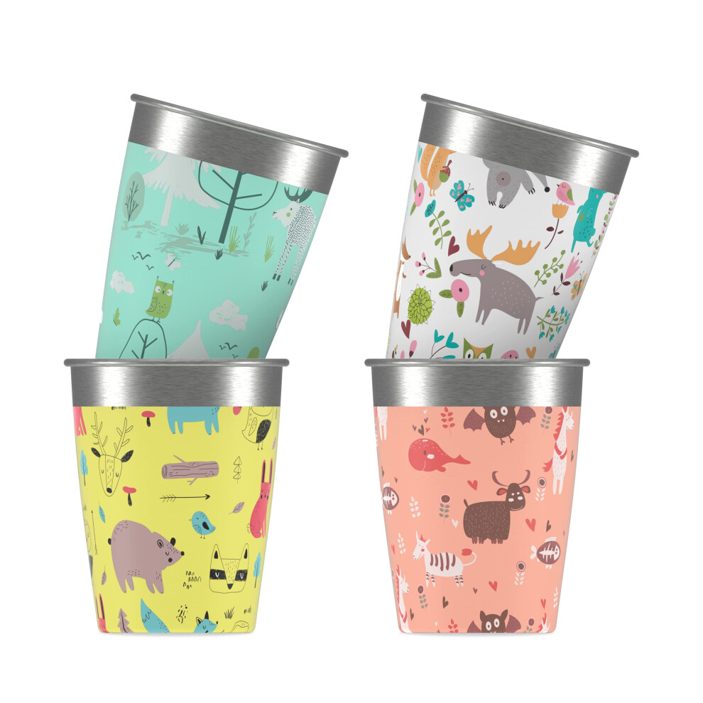 SIGG - Kids Cup Set - Lightweight - Dishwasher Safe - BPA Free - Plast