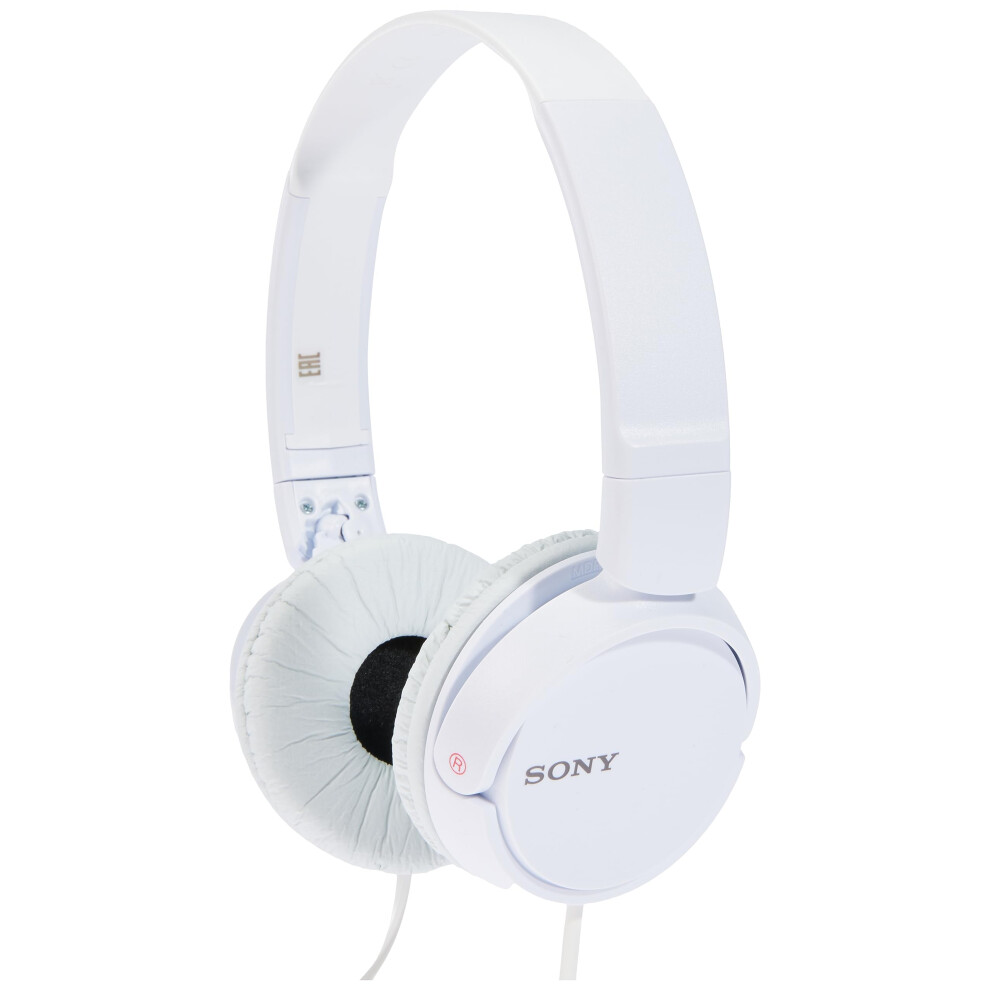 Sony MDR-ZX110 Overhead Headphones - White