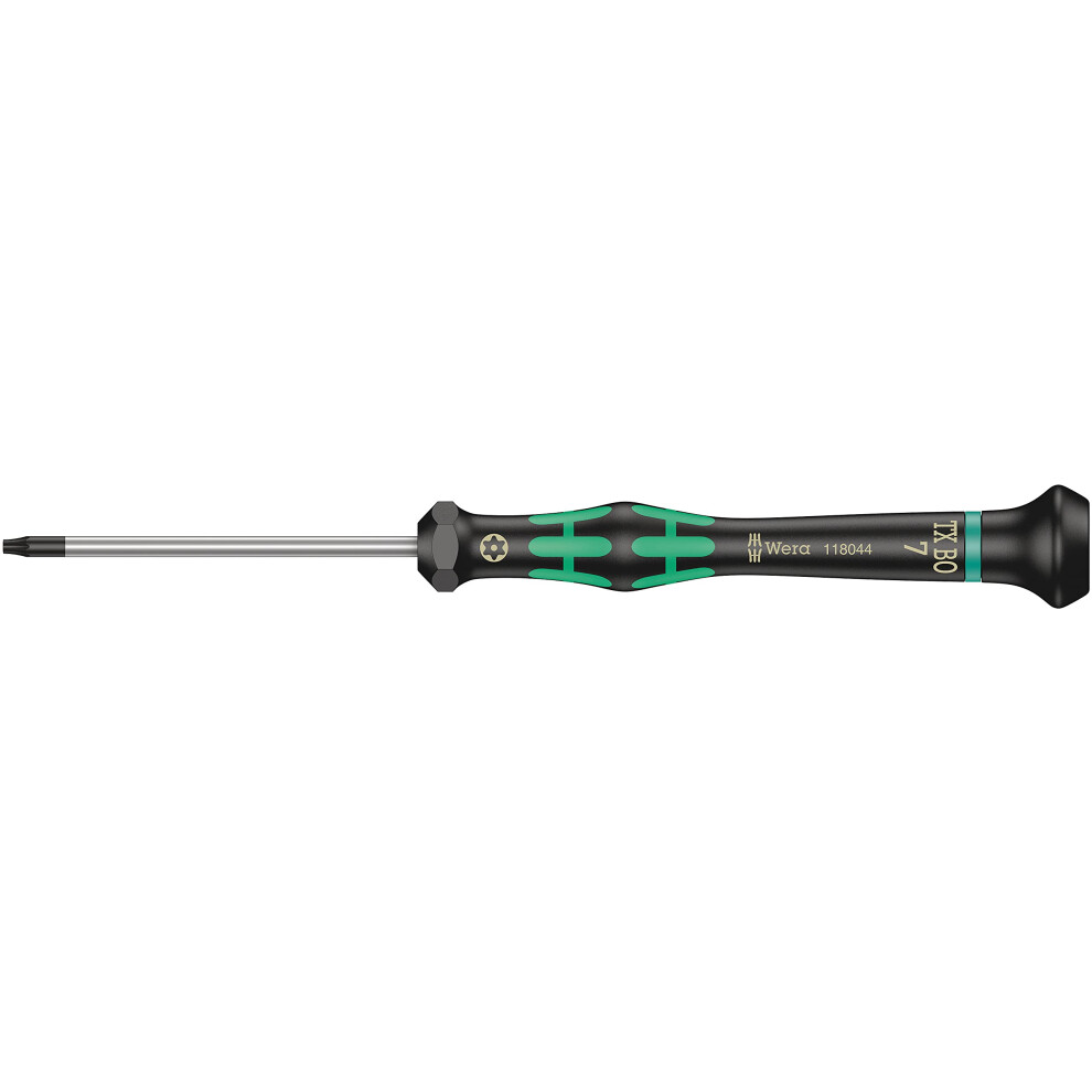 WERA 05118044001 2067 TORX BO Screwdriver for Tamper-Proof TORX Screws