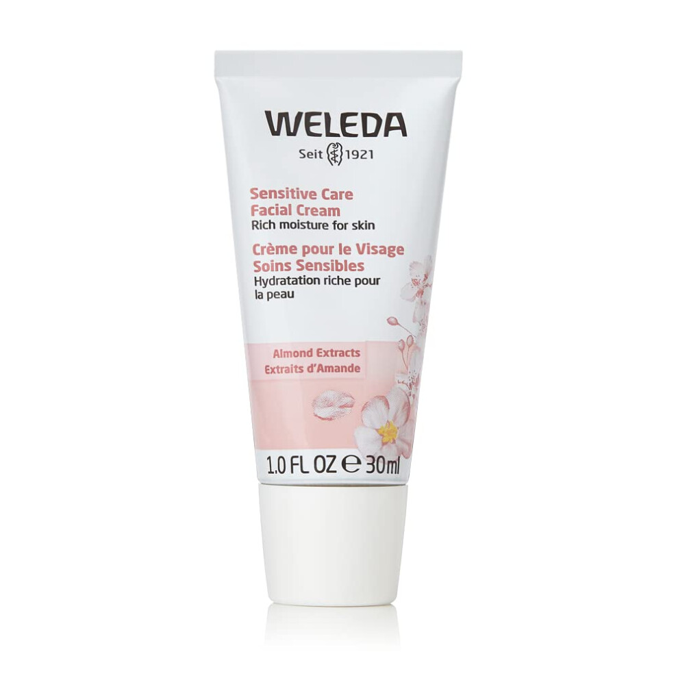 Weleda Sensitive Care Face Cream  1 Fluid Ounce  Fragrance Free  Plant