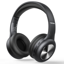 TECKNET Wireless Bluetooth Headphones Over Ear 60H Playtime Foldable L