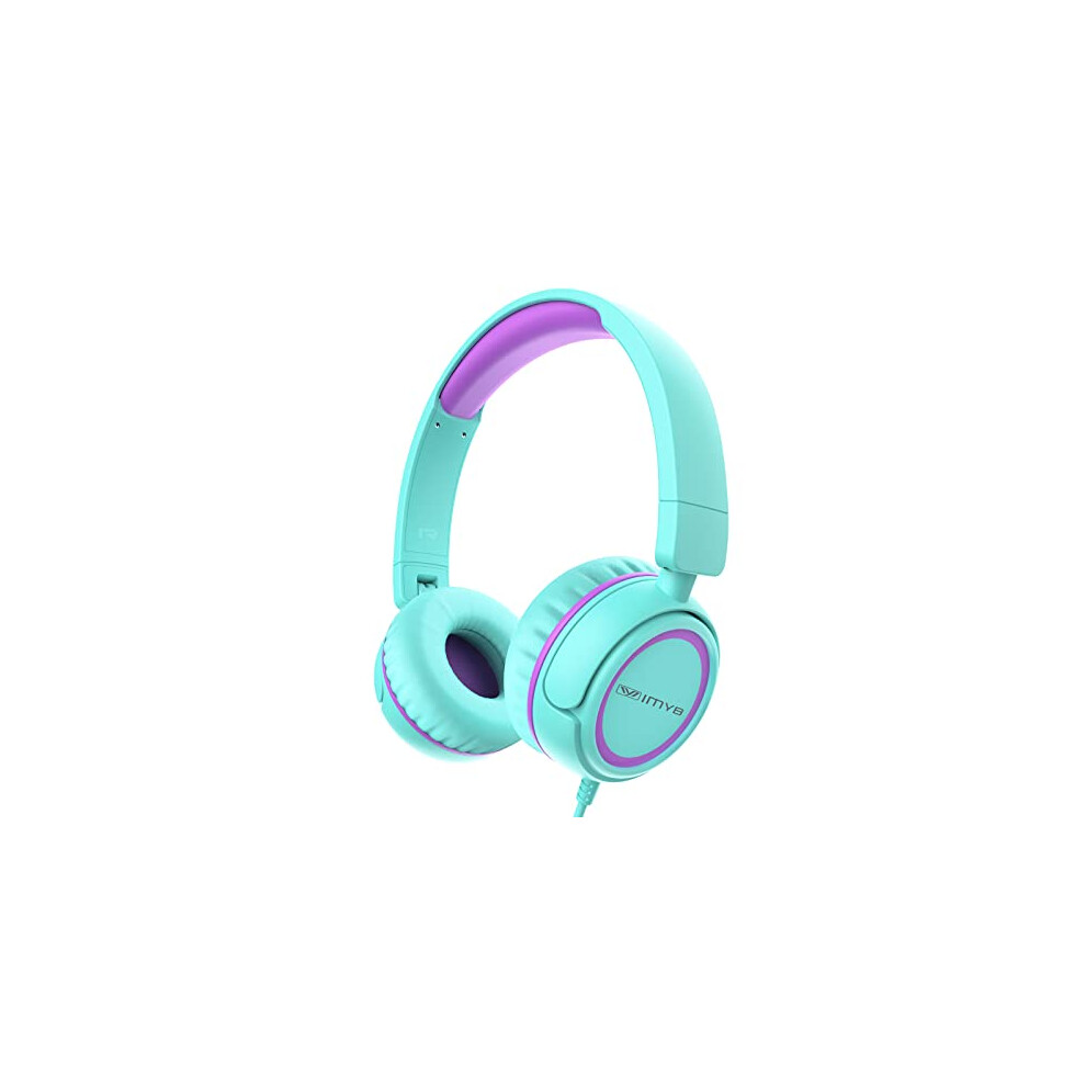 Imyb Kids Headphones V1 Wired Stereo Foldable Tangle-Free 3.5Mm Adjus 605832078298