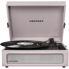 Crosley CR8017B-AM Voyager Vintage Portable Vinyl Record Player Turnta - Refurbished