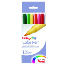 Pentel Arts Color Pen  12-Color Set (S360-12)