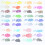 Pentel Pentel Arts Χρωματική Μπάλσα, Σετ 12 Χρωμάτων (S360-12) 5