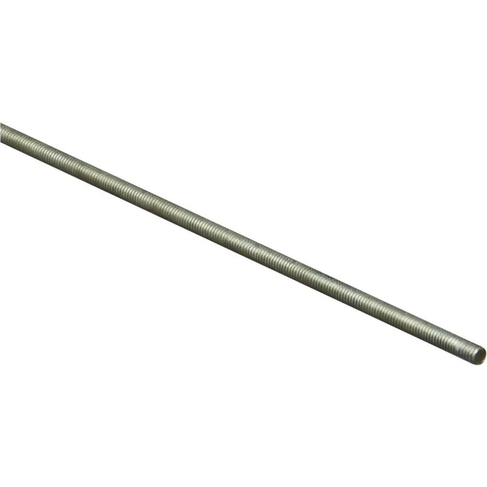 National Hardware N340-877 4000Bc Steel Threaded Rod In Zinc Plated 038613340879