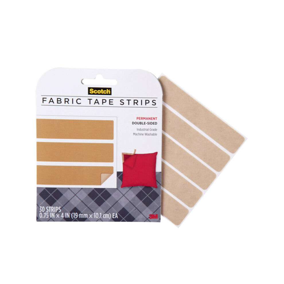 Scotch Fabric Tape FAP-1-CFTP  3/4 in x 4 in (19 mm x 10.1 cm)