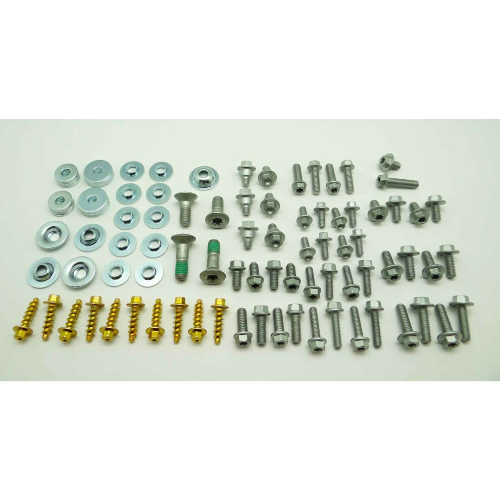 97pc SPECBOLT Body Bolt KIT for Plastics seat fenders Fork Guards shro