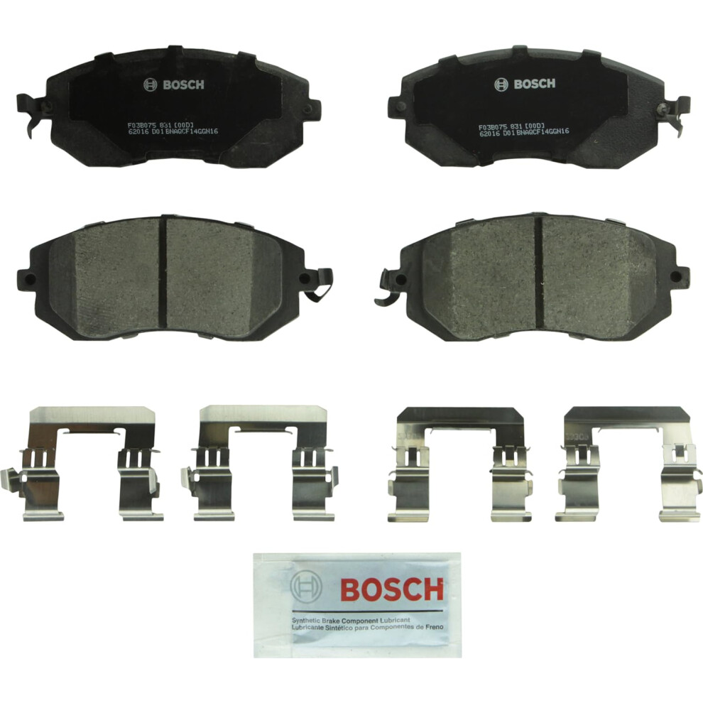 BOSCH BC1539 QuietCast Premium Ceramic Disc Brake Pad Set - Compatible