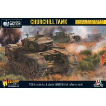 Bolt Action Churchill Infantry Tank 1:56 WWII Military Wargaming Plast - Tabletop Miniatures Wargame