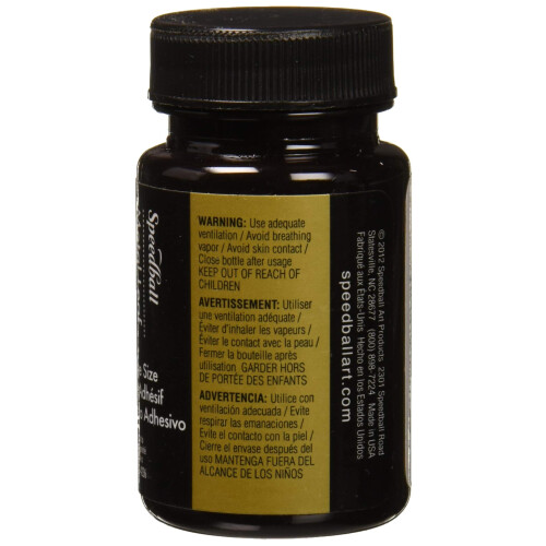 Speedball Mona Lisa Metallblatt-Kleber, extra dick, 2 oz 1