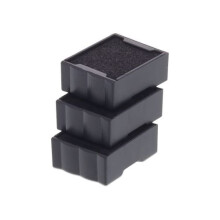 Trodat Vervangende Inktcartridge 6/4921 - Verpakking van 3 Kleur Zwart