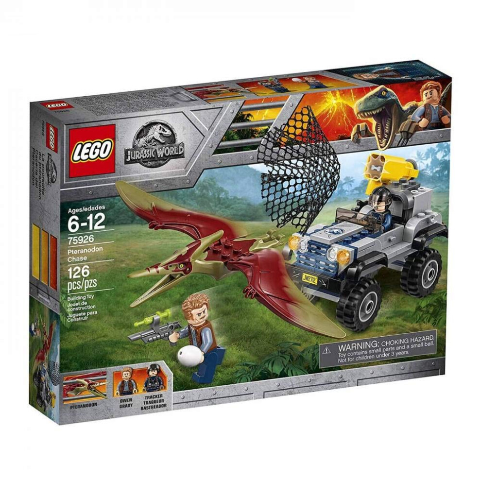 LEGO Jurassic World Pteranodon Chase 75926 Building Kit (126 Pieces)