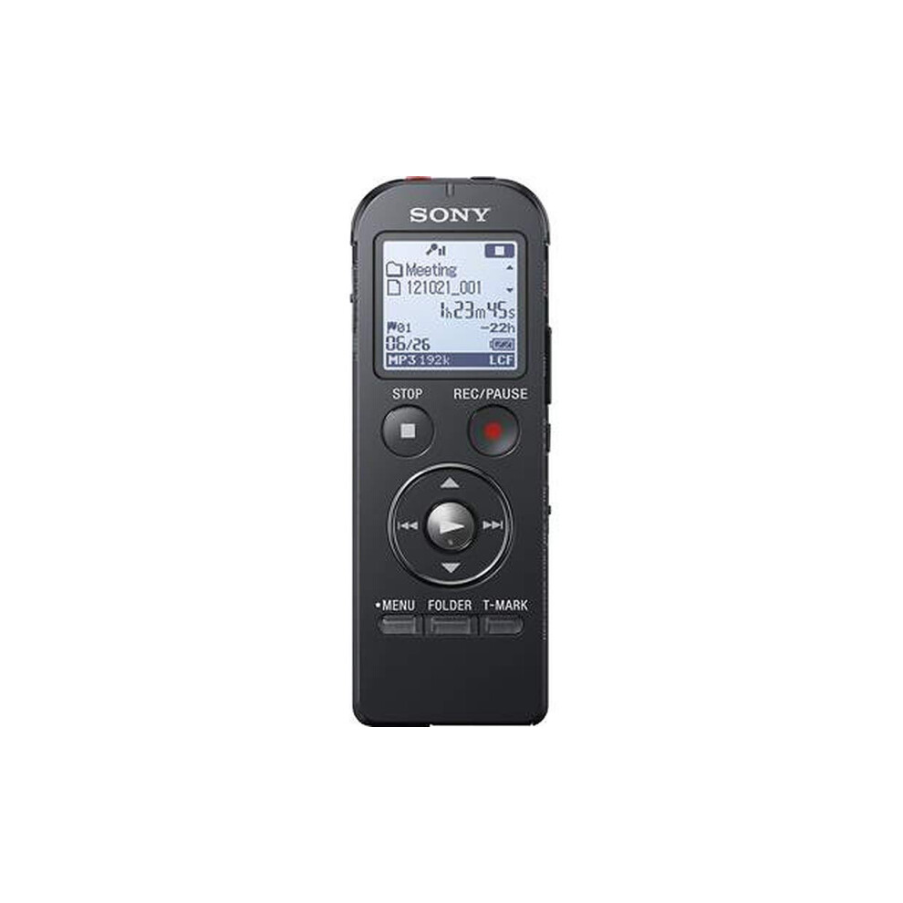 Sony ICD-UX533BLK Digital Voice Recorder - Black