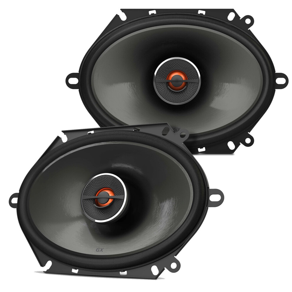 JBL GX862 6"" X 8"" 2-Way GX Series Coaxial Car Loudspeakers black