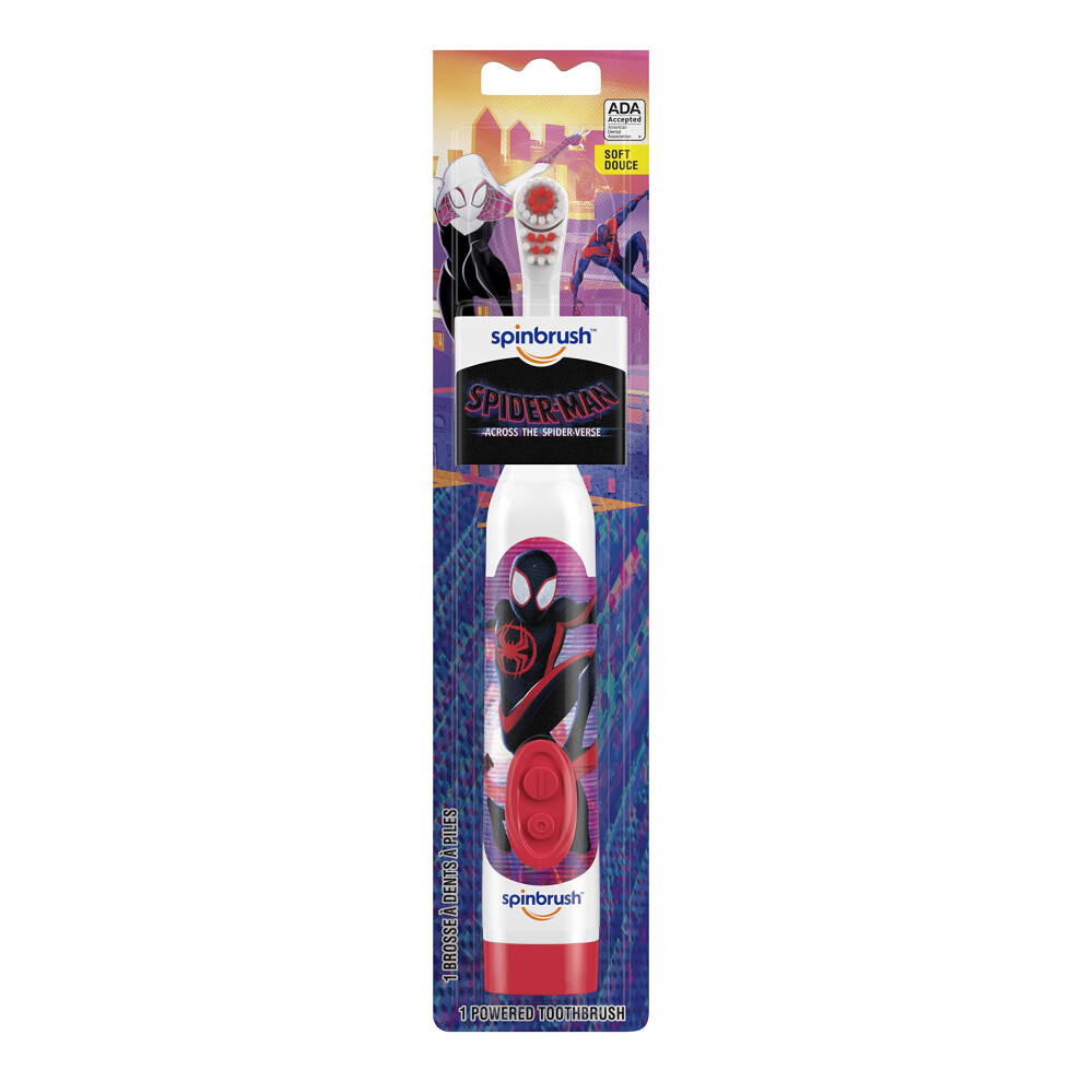 Arm & Hammer Kids Spinbrush Spiderman Powered Toothbrush  1 count